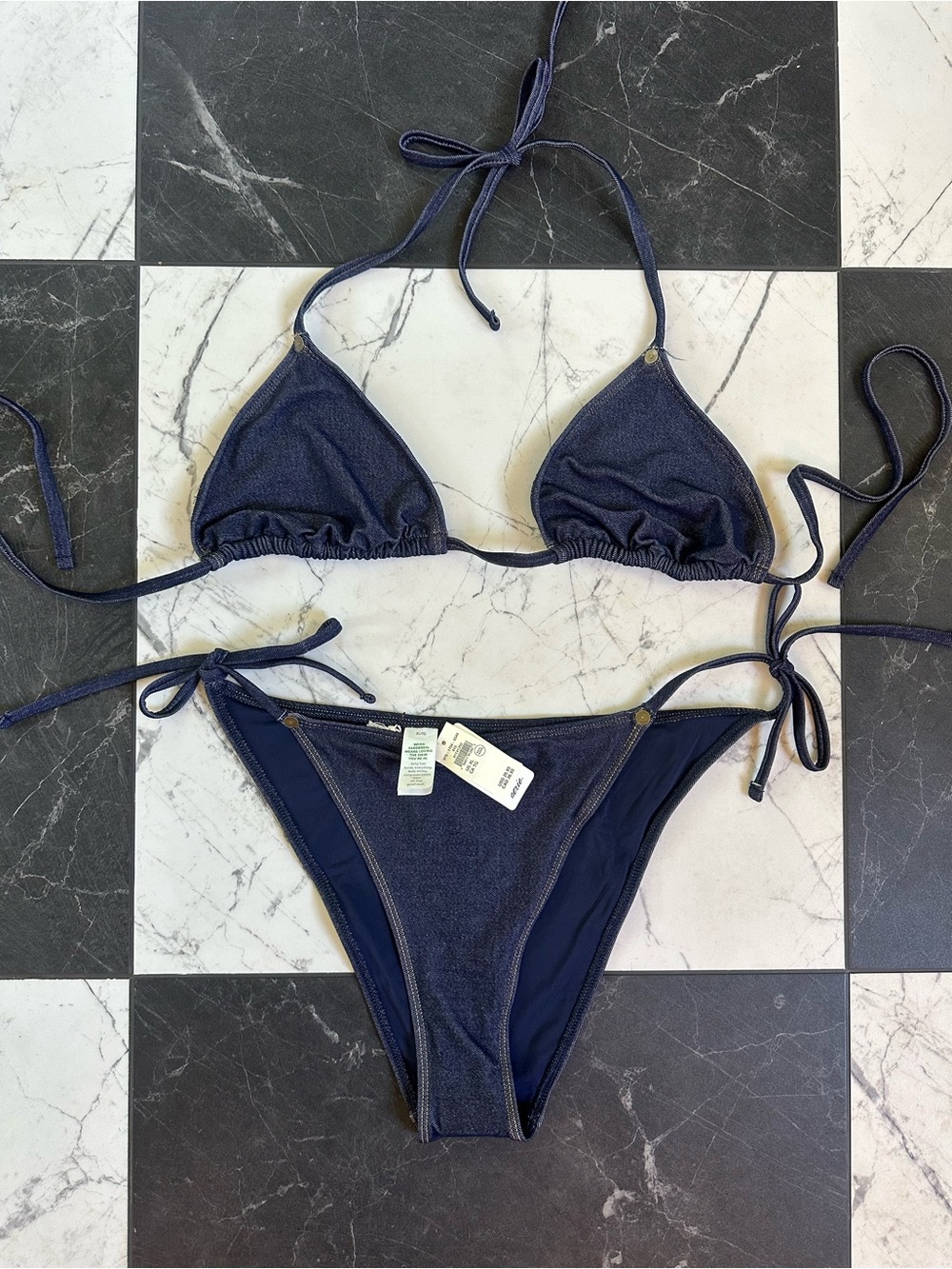 Aerie Bikini - Denim NWT